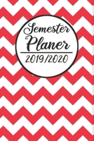 Semester Planer 2019 / 2020: Semesterplaner 2019 2020 | Studienplaner A5, Semesterkalender, Timer, Uni Planer (German Edition) 1688563946 Book Cover