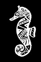 Diving Logbook: Diver’s Log for Scuba Divers | Tattoo Sea Horse Design | 120 pages | 224 Dives 1660095220 Book Cover