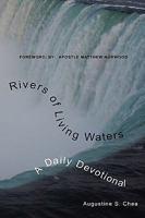 Rivers of Living Waters: A Daily Devotional 1452000298 Book Cover