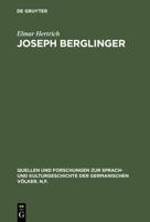 Joseph Berglinger 3111296679 Book Cover