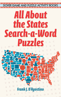 All About the States Search-a-Word Puzzles 0486294005 Book Cover
