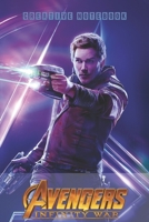 Avengers: INFINITY WAR - Creative Notebook: Organize Notes, Ideas, Follow Up, Project Management, 6 x 9 (15.24 x 22.86 cm) - 110 Pages - Durable Soft Cover - Line 1708497234 Book Cover