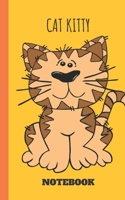 cute cat kitty notebook for kids girls kids boys kids under 10 lined journal / notepad / diary / log: 5x8 100 pages 167861811X Book Cover
