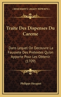 Trait� Des Dispenses Du Car�me 0274653370 Book Cover