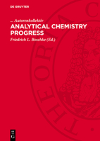 Analytical Chemistry Progress 3112749901 Book Cover