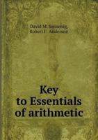 Key to Essentials of Arithmetic 0526282568 Book Cover