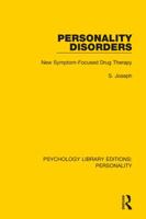 Personality Disorders: New Symptom-Focused Drug Therapy 0367136465 Book Cover