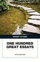 One Hundred Great Essays (Penguin Academics) 0321093747 Book Cover