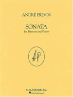 Andre Previn: Sonata: For Bassoon and Piano 0793592720 Book Cover