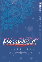 Password Logbook: Alphabetical Tabs Printed. A Funny Gift Idea for Forgetful & Busy People. Private Internet Data Keeper. Classic Blue (Sheer Joy) B084F9GX48 Book Cover