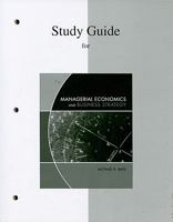 Study Guide for use with Managerial Economics and Business Strategy 0072487941 Book Cover