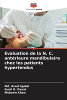 Évaluation de la N. C. antérieure mandibulaire chez les patients hypertendus (French Edition) 6208498295 Book Cover