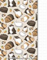 Japanese Writing Practice Book: Kawaii Guinea Pig Themed Genkouyoushi Paper Notebook to Practise Writing Japanese Kanji Characters and Kana Scripts such as Katakana and Hiragana together with this cus 1096265753 Book Cover