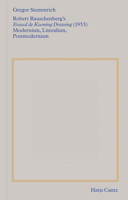 Robert Rauschenberg's Erased de Kooning Drawing 3775755039 Book Cover