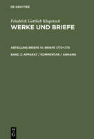 Werke Und Briefe: Briefe 1773-1775 3110167344 Book Cover