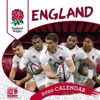 The Official England Rugby Union Calendar 2022 Square 1801220336 Book Cover