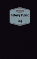 Notary Public Log (Logbook, Journal - 96 Pages, 5 X 8 Inches): Notary Public Logbook (Purple Cover, Small) 1545285470 Book Cover