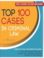 Top 100 Cases in Criminal Law: Legal Briefs B086G2Z9P5 Book Cover
