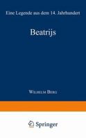 Beatrijs: Eine Legende Aus Dem 14. Jahrhundert 9401758387 Book Cover