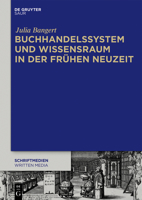 Buchhandelssystem Und Wissensraum in Der Fr�hen Neuzeit 3110613506 Book Cover