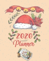2020 Planner: Christmas Daily Weekly Monthly Planner Yearly Agenda Cute Cover 8 x 10’’ | 160 pages for Academic Agenda Schedule Organizer | Christmas ... Planning and Organizing Your Home or Office 1712271563 Book Cover