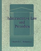 Administrative Law and Procedure 0827374682 Book Cover