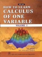 How to Learn Calculus of One Variable 8122415245 Book Cover