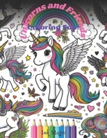 Unicorns and Friends: Coloring Fun! B0CVTLS625 Book Cover
