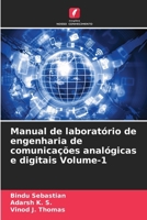 Manual de laboratório de engenharia de comunicações analógicas e digitais Volume-1 (Portuguese Edition) 6208289246 Book Cover