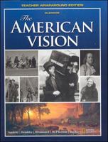 The American Vision, Teacher Wraparound Edition 0078745225 Book Cover