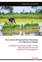 Du Concept d’Organisations Paysannes à la Théorie de Madide: Dynamiques Organisationnelles, Ancrage Socioculturel et Perspectives Endogènes de Développement (French Edition) 9999337023 Book Cover