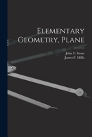 Elementary Geometry, Plane 1013490274 Book Cover