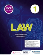 OCR A Level Law For Year 1 AS 1510401768 Book Cover