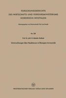 Untersuchungen Uber Reaktionen in Flussigem Ammoniak 3663032272 Book Cover