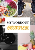 MY WORKOUT PLANNER: Training - Weight loss and muscle mass building - Dietetics - Diet - Physical and mental preparation - Recovery - Re-education - Re-athletisation - Health Sport 1712382101 Book Cover