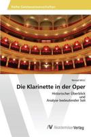 Die Klarinette in Der Oper 3639878078 Book Cover
