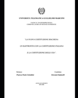 LA NUOVA COSTITUZIONE IRACHENA: UN RAFFRONTO CON LA COSTITUZIONE ITALIANA E LA COSTITUZIONE DEGLI USA (Italian Edition) B0DT74FM3K Book Cover