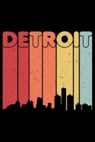 Detroit: Notebook (Journal, Diary) for Detroit residents or born in Detroit | 120 lined pages to write in 1695679024 Book Cover