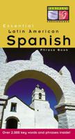Essential Latin American Spanish Phrase Book 962593801X Book Cover