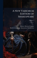 A New Variorum Edition of Shakespeare 1023819694 Book Cover