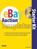 eBay Auction Templates Starter Kit (One Off) 0789735636 Book Cover