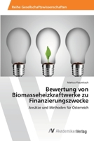 Bewertung von Biomasseheizkraftwerke zu Finanzierungszwecke 3639470591 Book Cover