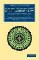 Principles of Muhammadan Law 1522873791 Book Cover