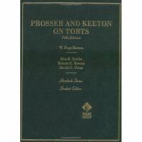 Prosser and Keeton on Torts 0314748806 Book Cover