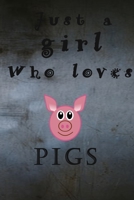 just a girl who loves pigs: Just A Girl Who Loves Pandas: lined blushnotes Notebook, Diary, Journal or Planner | Size 6 x 9 | 110 lined Pages | Office ... Journaling, Calligraphy and Hand Lettering 1675917698 Book Cover