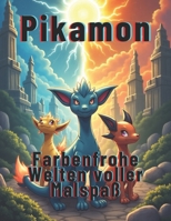 Pikamon : Farbenfrohe Welten voller Malspaß (German Edition) B0F8B6TNLY Book Cover