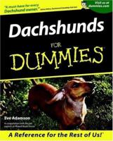 Dachshunds for Dummies 0764552899 Book Cover