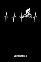 2020 Planner: MTB Heartbeat Weekly & Monthly Planner 2020 - 52 Week Calendar 6 x 9 Organizer - Gift for Mountain Bikers 1705728146 Book Cover