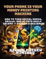 YOUR PHONE IS YOUR MONEY PRINTING MACHINE: How to Turn Social Media, Skills, and AI Into Daily Income — Even as a Beginner B0GP71KSKX Book Cover
