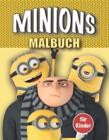 Minions malbuch: Spaß Malbuch für Jungen und Mädchen im Vorschulalter(ab 3-9 Jahre) (German Edition) B08JLXYN2M Book Cover